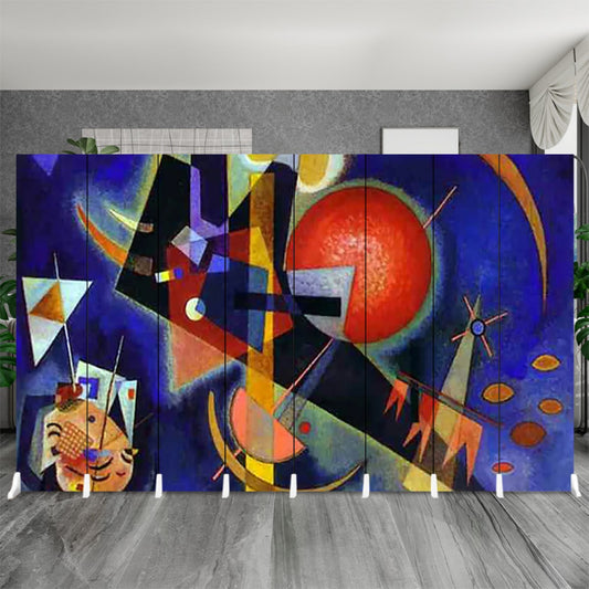 Abstract Art 8 Panel Room Divider